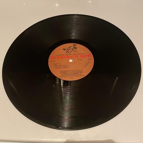Wood hath hope liturgical music John Foley S.J. LP vinyl record album Christian - Picture 4 of 16
